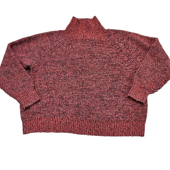 Suncoo Paris Women's Multicolor Knit Wool & Alpaca Blend Turtleneck Sz T1/ Small - Picture 1 of 7